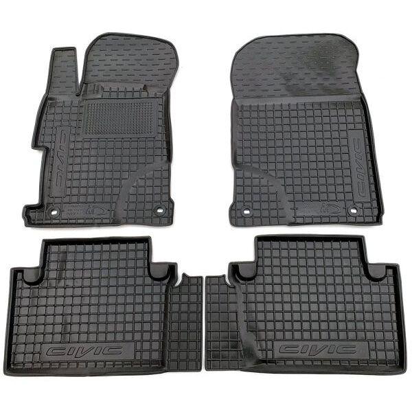 Резінові килимки в салон Honda Civic 2011- Sedan, фото 1