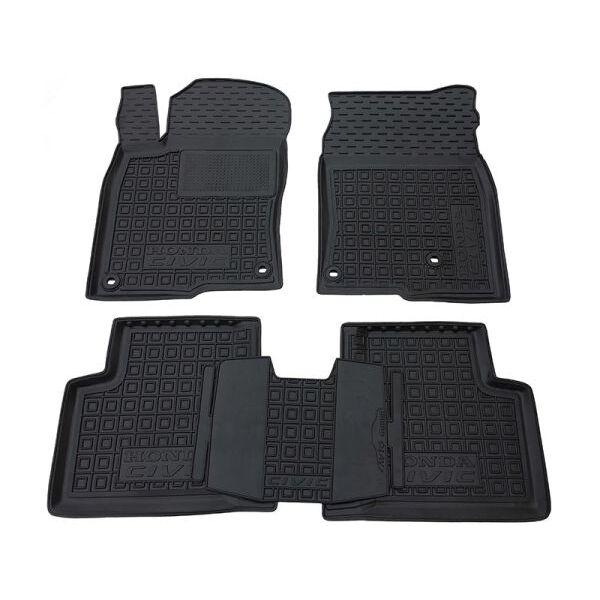 Резінові килимки в салон Honda Civic Sedan 2017-, фото 1