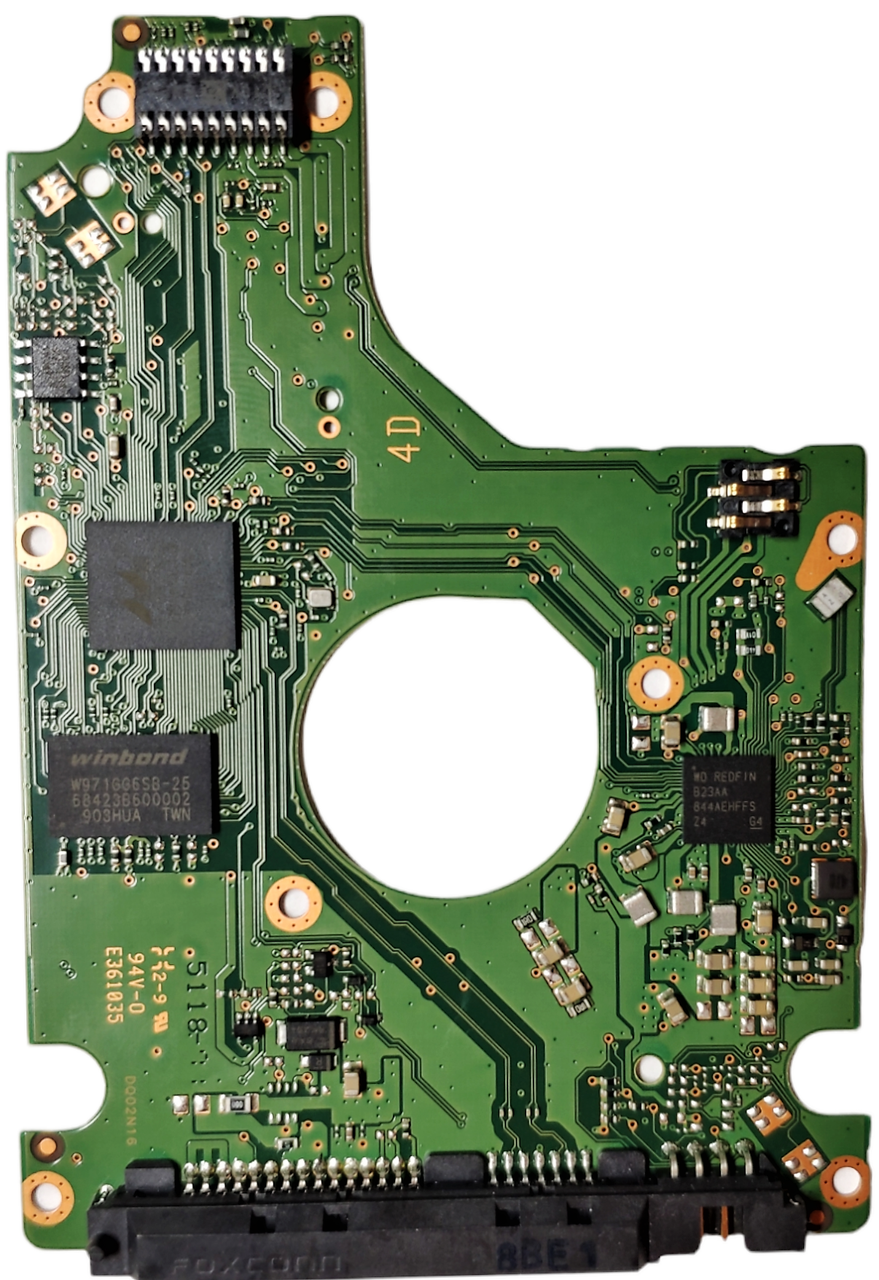 Плата HDD PCB 2060-800066-006 REV P1 800066-306 Hitachi HGST HTS541010B7E610