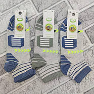 Шкарпетки дитячі середні літні із сіткою ЕКО р.18 (7-8 років) спорт асорті 30035502, фото 2