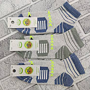 Шкарпетки дитячі середні літні із сіткою ЕКО р.18 (7-8 років) спорт асорті 30035502, фото 3
