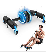 Тренажер для дому універсальний Multifunction Abdominal Wheel
