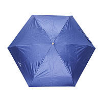 Мини-зонт женский QY7010 карманный компактный Dark Blue