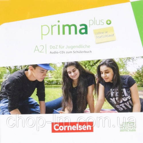 Prima plus A2 Audio-CD zum Schülerbuch / Аудио диск