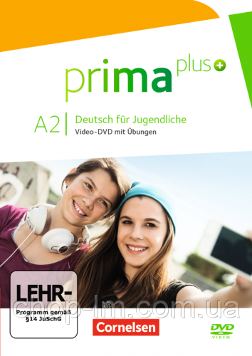 Prima plus A2 Video-DVD mit Übungen / DVD диск