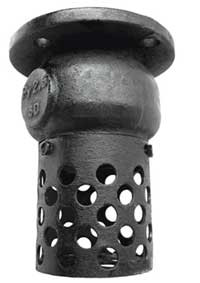 Клапан зворотний із приймальною сіткою 16ч42р, фото 1