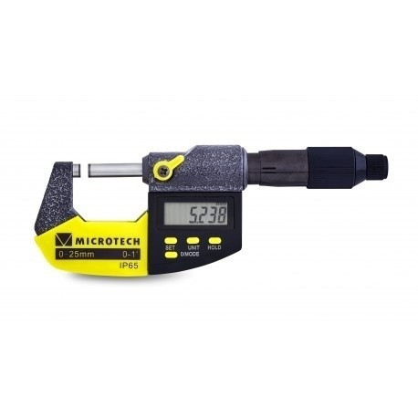 Мікрометр цифровий з фрикціоном MІКРОТЕХ МКЦ-100 кл.1 (±0,003) IP65