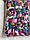 Бусини овальні "Акварель No 2" кольорові 500 грамів, фото 3