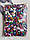 Бусини овальні "Акварель No 2" кольорові 500 грамів, фото 2
