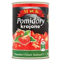 Помидоры нарезанные M&K Pomidory Krojone 400г Польша