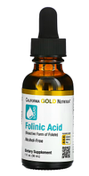 California Gold Nutrition, folinic acid, фолиновая кислота без спирта, 30 мл (1 рідк. унція)