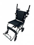 Інвалідний візок каталка ультракомпактна MED1 Фін, фото 3