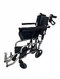 Інвалідний візок каталка ультракомпактна MED1 Фін, фото 5