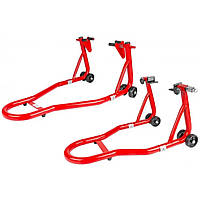 Комплект из 2-х стоек / подъемников для мотоциклов - перед + зад MAX MXDM2