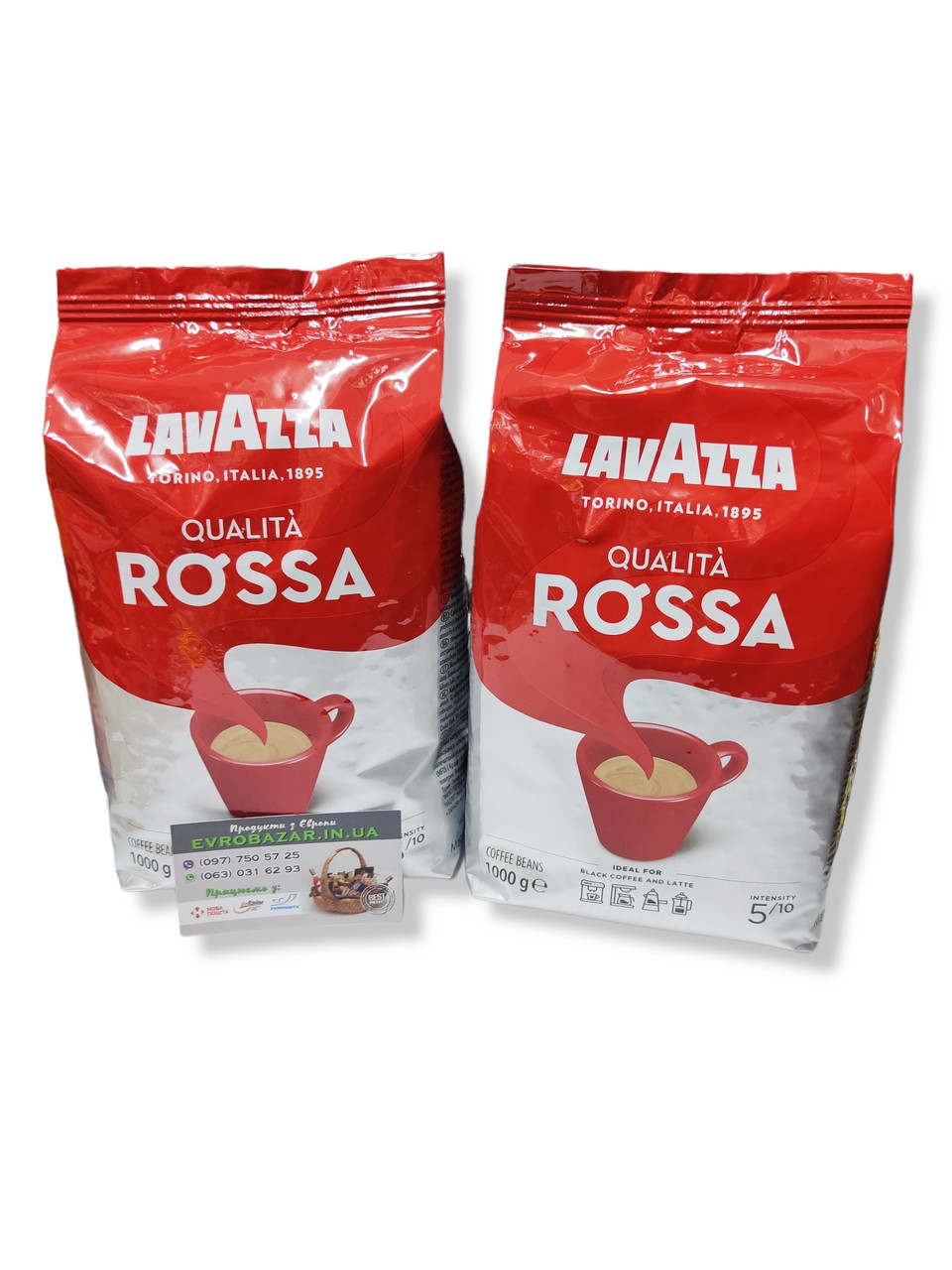 Lavazza Qualita Rossa, 1кг (100% оригінал)