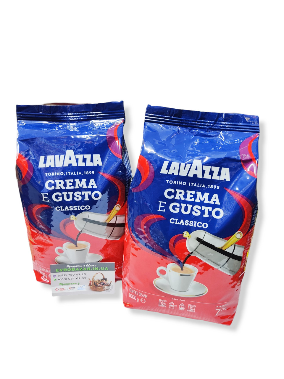 Lavazza crema e gusto, 1кг (100% оригінал)