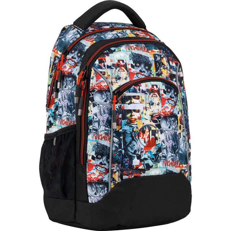 Рюкзак шкільний підлітковий ортопедичний Kite Education teens DC Batman DC22-813M