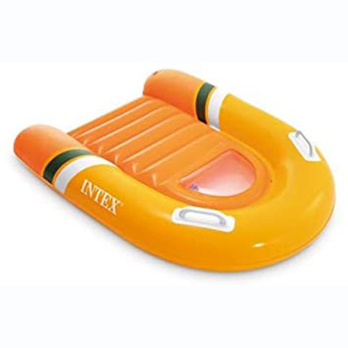 Дитяча дошка для катання Intex 58154 «Surf rider», 102 х 89 см, жовтогарячий
