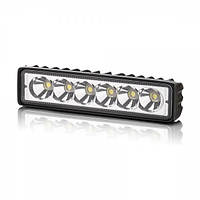 LED фара светодиодная Прямоугол 18W (3W*6) 10-30V Дальний/Spot мини (07-18W MINI) (1шт) 2 958
