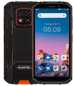 Oukitel WP18 5.93" 4GB RAM 32GB ROM 13MP 12500мАч IP68 IP69K Android11 Orange