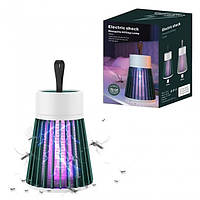 Лампа от комаров Electronic shock Mosquito kiliing Lamp светодиодная ловушка от комаров с аккумулятором