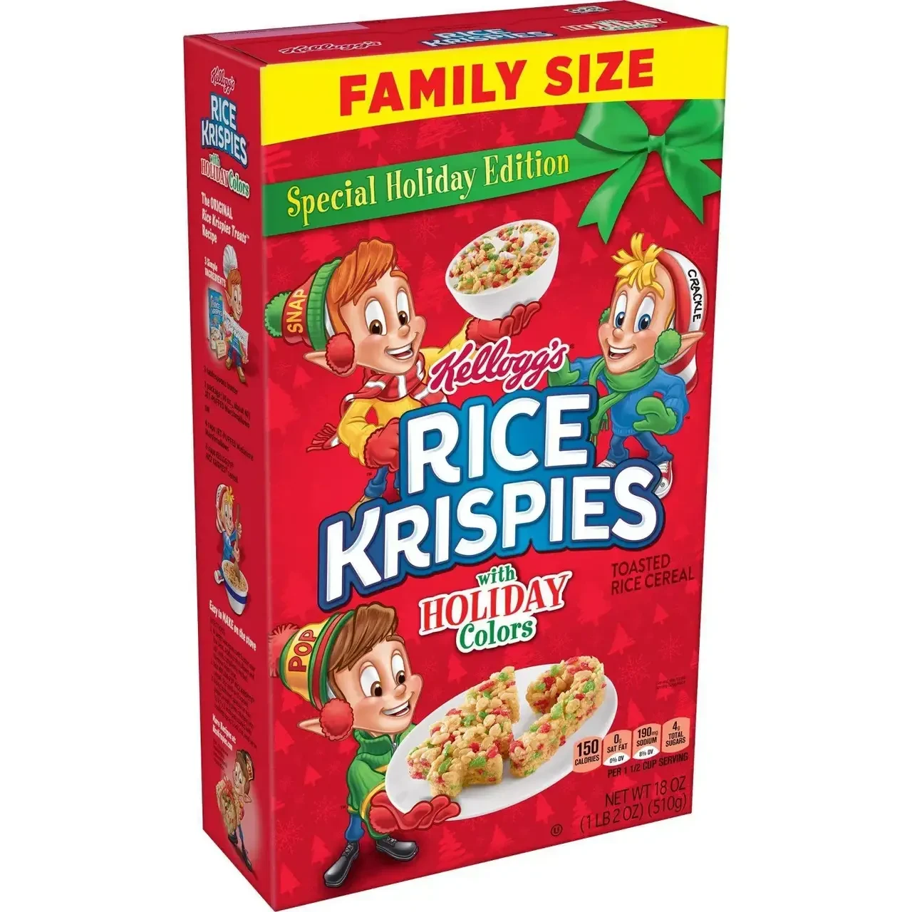 Пластівці Rice Krispies Original with Holiday Colors 292g