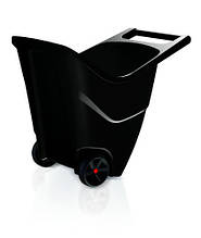 Садовий пластиковий візок PROSPERPLAST LOAD & GO II, 85 л - чорний