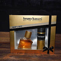 Парфюмерный набор Bruno Banani Man's Best туалетная вода 30 ml + дезодорант 50 ml