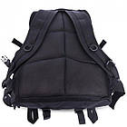 🔥 Тактичний рюкзак "Silver Knight - RT-3D" (чорний) на 40 літрів, триденний, армійський, EDC, фото 7