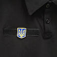 Шеврон герб України 3*4 см, нашивка з липучкою, шеврон патч із вишивкою тризуб, фото 9