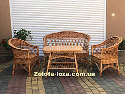 Набір плетених меблів з лози «Ірен» Врт:25075