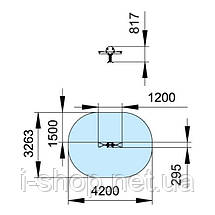 Дитяча гойдалка балансир на пружині "Капітошка" Inter Atletika TE210, фото 2