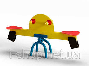 Дитяча гойдалка балансир на пружині "Капітошка" Inter Atletika TE210, фото 4