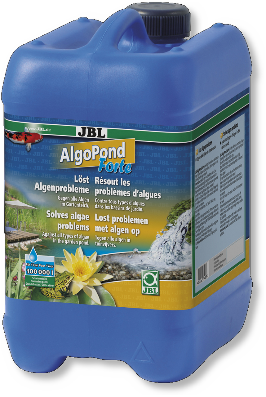 Засіб проти водоростей JBL AlgoPond FORTE 5l на 100 000 л.