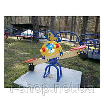 Дитяча гойдалка балансир на пружині "Капітошка" Inter Atletika TE210, фото 5