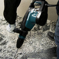 Відбійний молоток Makita HM1213C: SDS-MAX, 1510Вт, 18,6Дж, 1900уд./хв., кейс, 9,7кг, фото 6