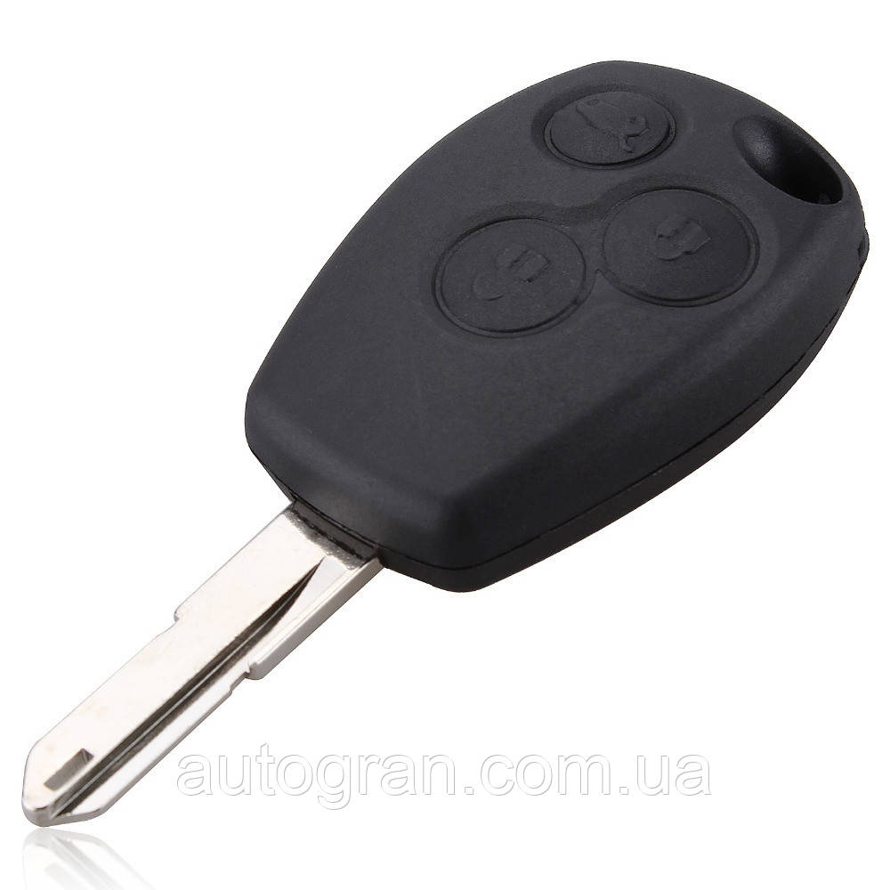 Корпус ключа Renault Opel 3 кнопки лезо NE73