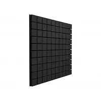 Панель из акустического поролона Ecosound Tetras Black 100x100 см, 70 мм, чёрный графит