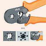 HSC8 6-4 Кримпер, обтискний інструмент для трубчастих наконечників 0.25-6 мм2, фото 2