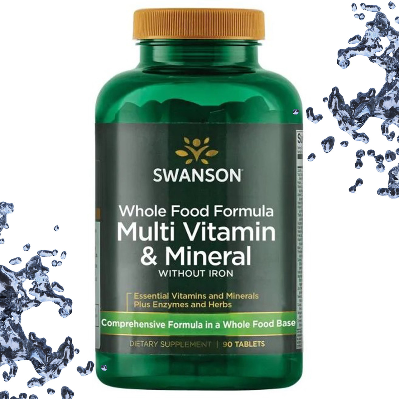 Swanson Multi Vitamin & Mineral without Iron (Без Заліза) 90 таблеток