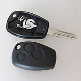 Корпус ключа Renault 3 кнопки лезо vac102, фото 2