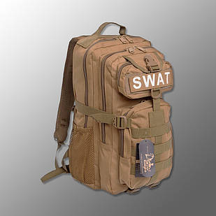 🔥 Тактический рюкзак, военный "Silver Knight - RT-3P Swat" (Койот) 25 литров, армейский, EDC