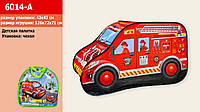 Игровая палатка ToyCloud Пожарная машинка 6014-A