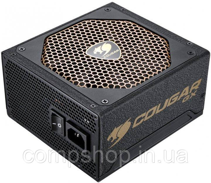 Блок живлення 1050W Cougar GX 1050, 80 Plus Gold, Modular, 140 mm Ultra Quiet Fan, 10 SATA+ 6PCI-E (код