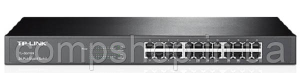 Комутатор TP-Link TL-SG1024 (24-Port Gigabit Rackmount Switch) (код 59843), фото 1
