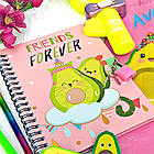 Блокнот дитячий на замку Авокадо 50 аркушів в лінію арт. 36K-3, фото 2