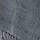 Рушник для сауни та пляжу Stone Stripe Arya чорний 90х180 см, фото 2