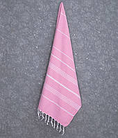 Рушник для сауни та пляжу Sultan Arya рожевий 90х180 см