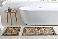 Набор ковриков для ванной комнаты Tiffany A107214 Arya коричневый