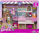 Барбі з вихованцями Зомагазин Бутик хатніх вихованців Pet Boutique Playset with 4 Pets, фото 3